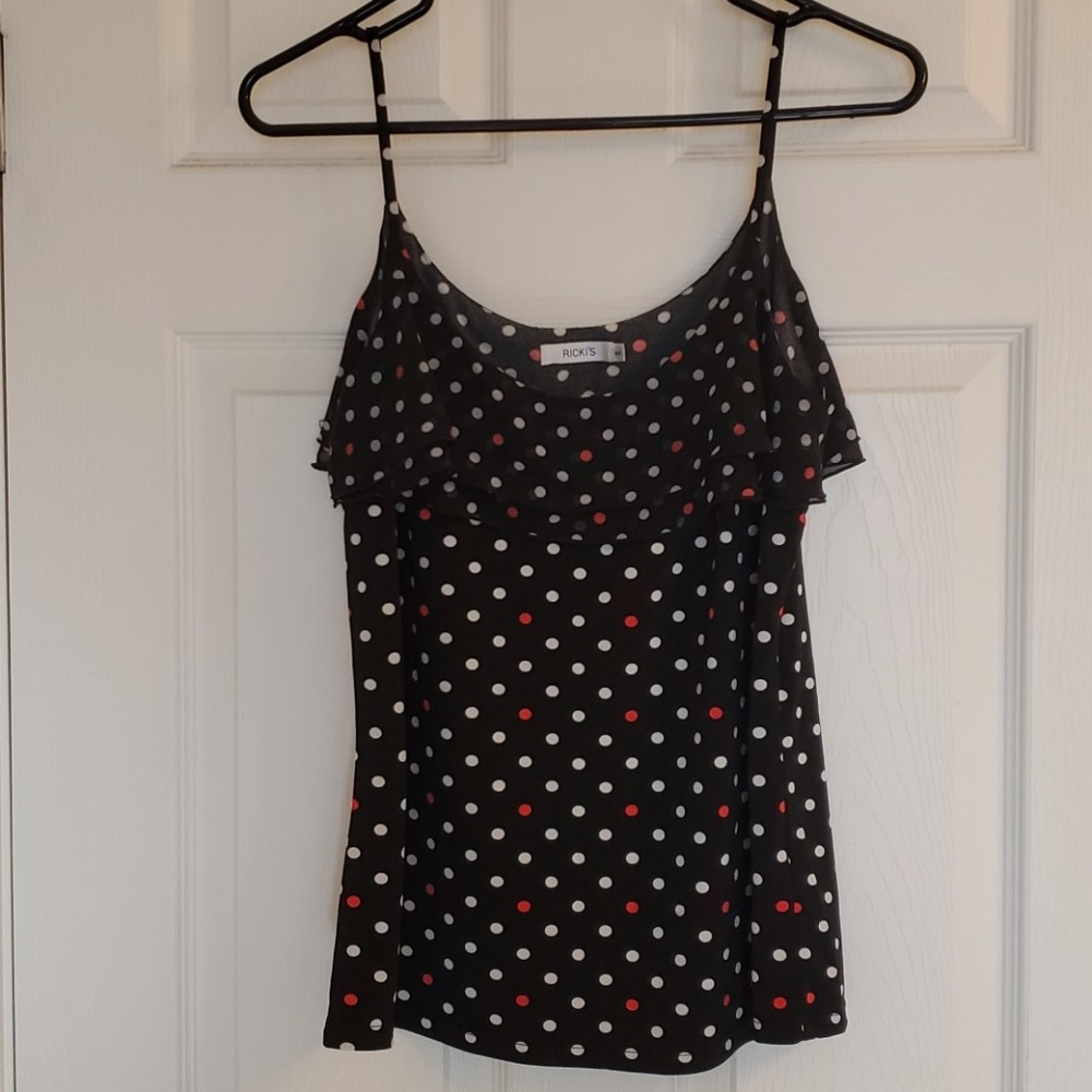 Polka dot tank